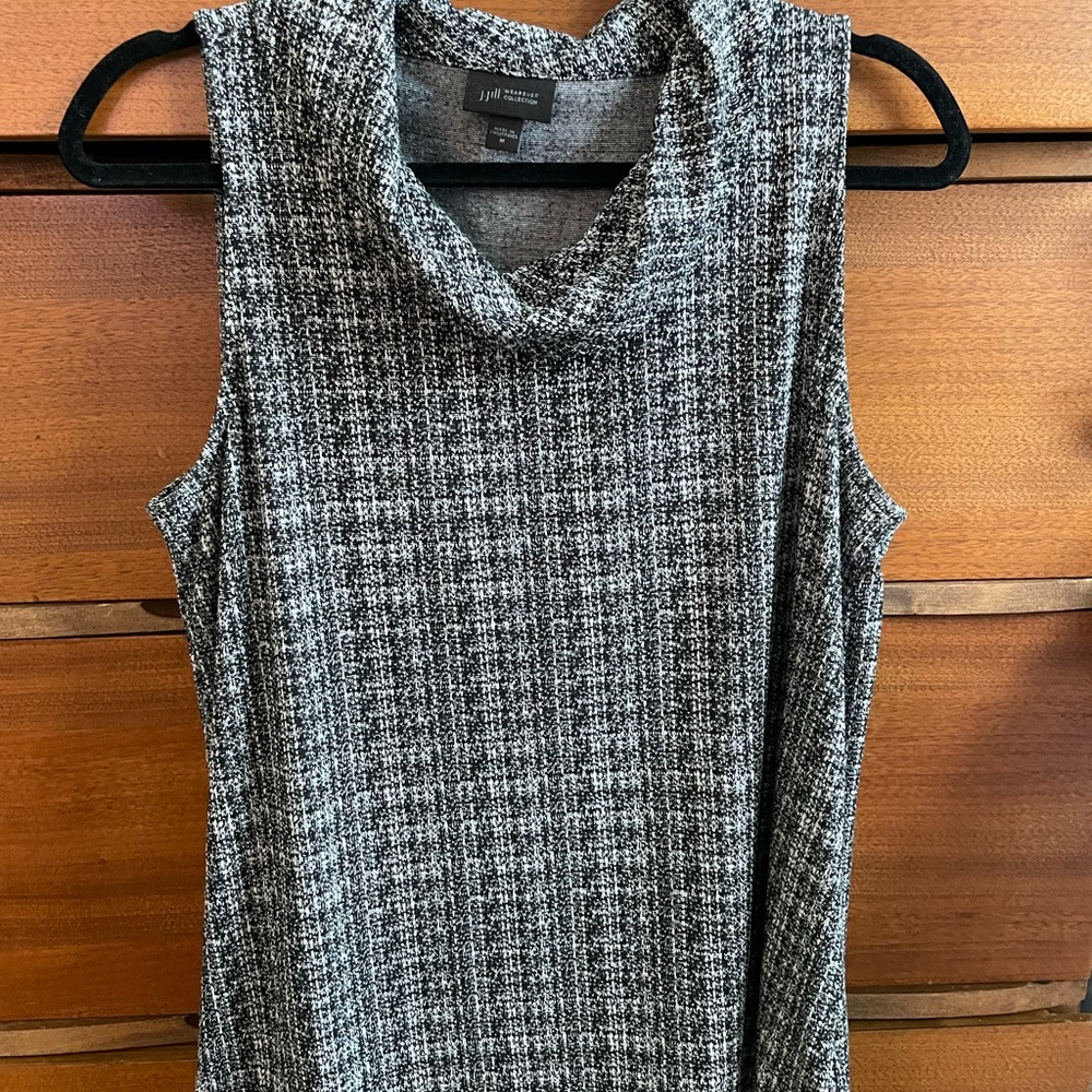 JJill sleeveless small cowl neck top medium
